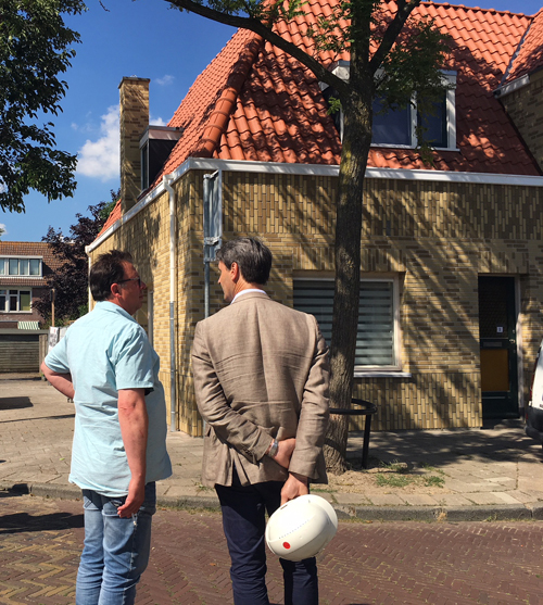 overleg van Keulenstraat oplevering