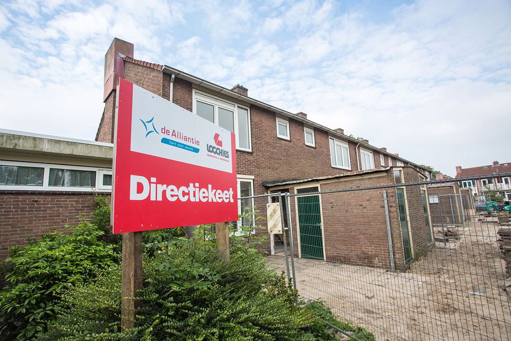 Door levering volgens het JIT-principe en het inrichten van een leegstaande woning als keetwoning en directiewoning kunnen we ‘bouwplaatsloos bouwen’