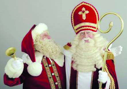 sint en kerstman